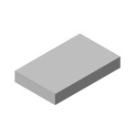 Šamotová deska spodní, boční KV HEAT 2G 59.44.13